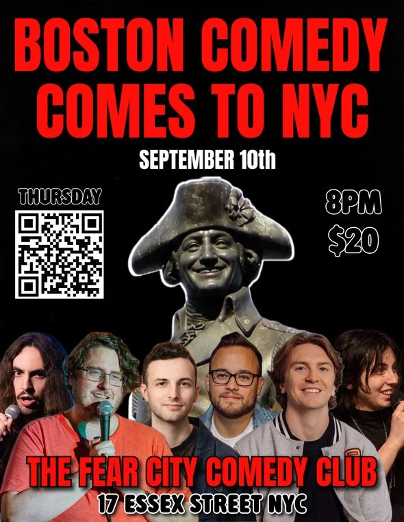 THE FEAR CITY COMEDY CLUB PRESENTS: BOSTON’S FUNNIEST