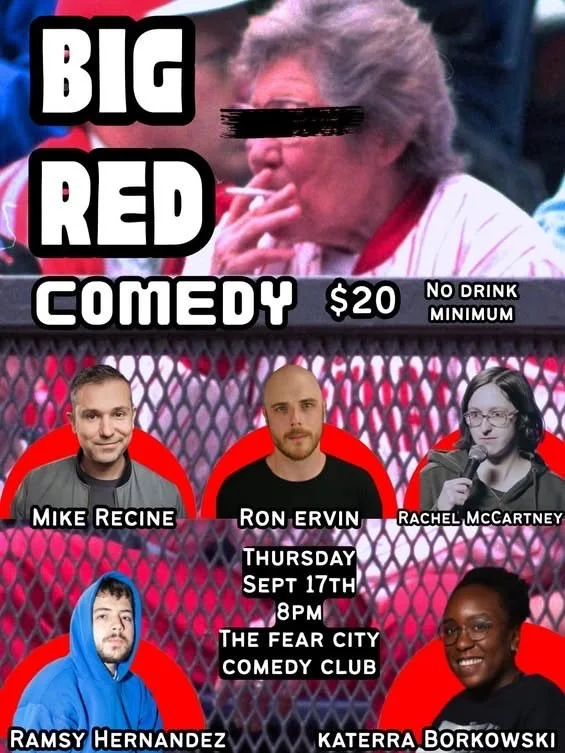 THE FEAR CITY COMEDY CLUB PRESENTS: BIG RED COMEDY - A Stand Up Comedy Show