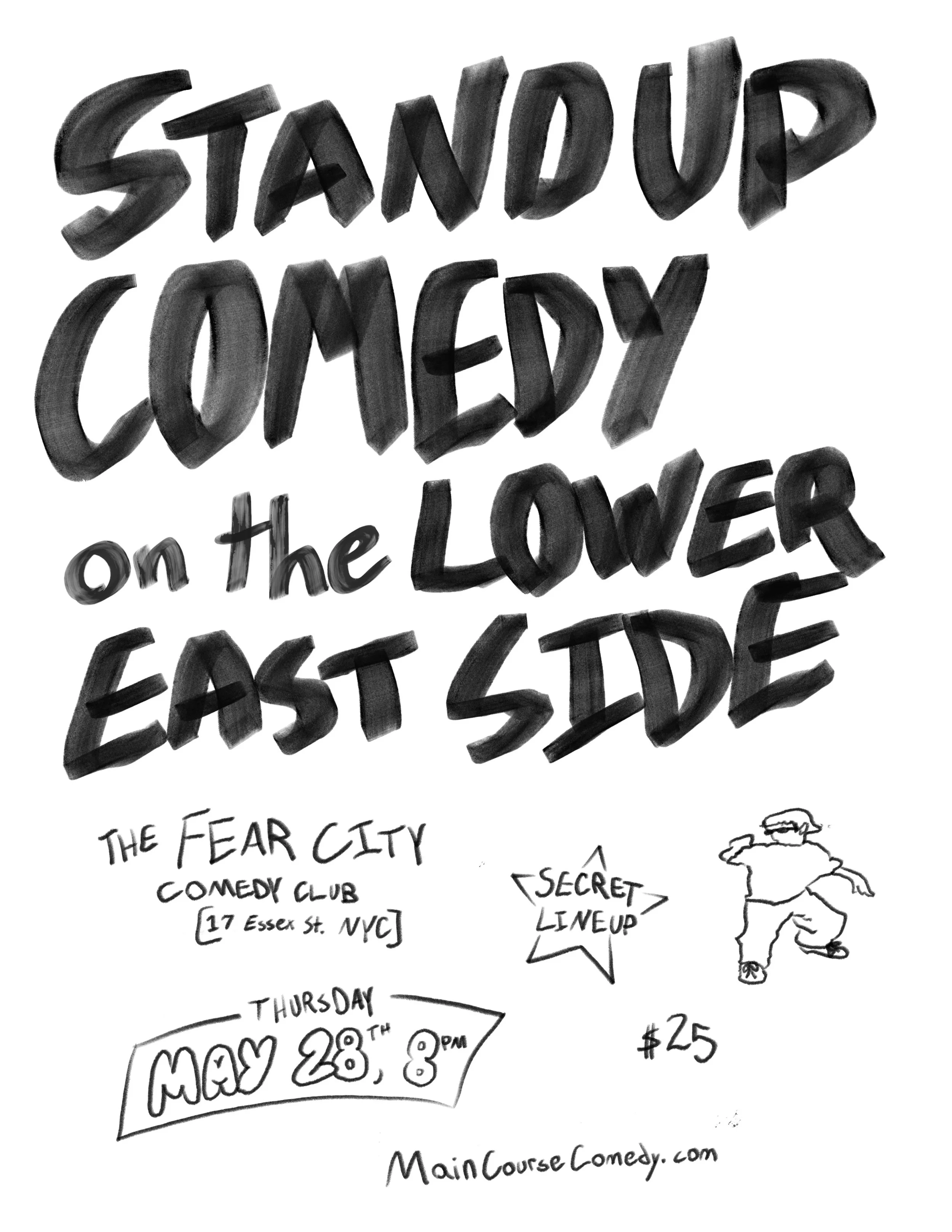 Thursday 05/28/26 - Stand Up Comedy On The Lower East Side