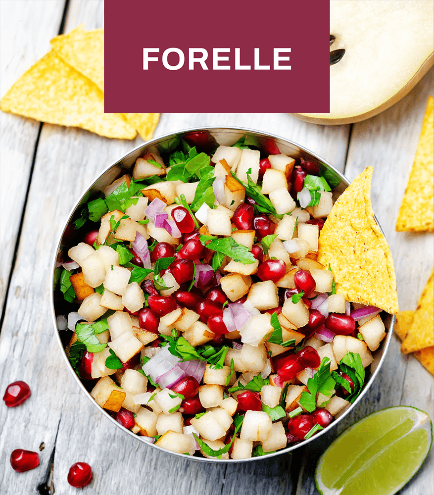 Pear &amp; Pomegranate Salsa