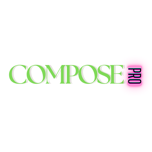 official COMPOSE PRO LLC public relations logo content website COMPOSEpro pink PR marketing agency advertising firm New Mexico