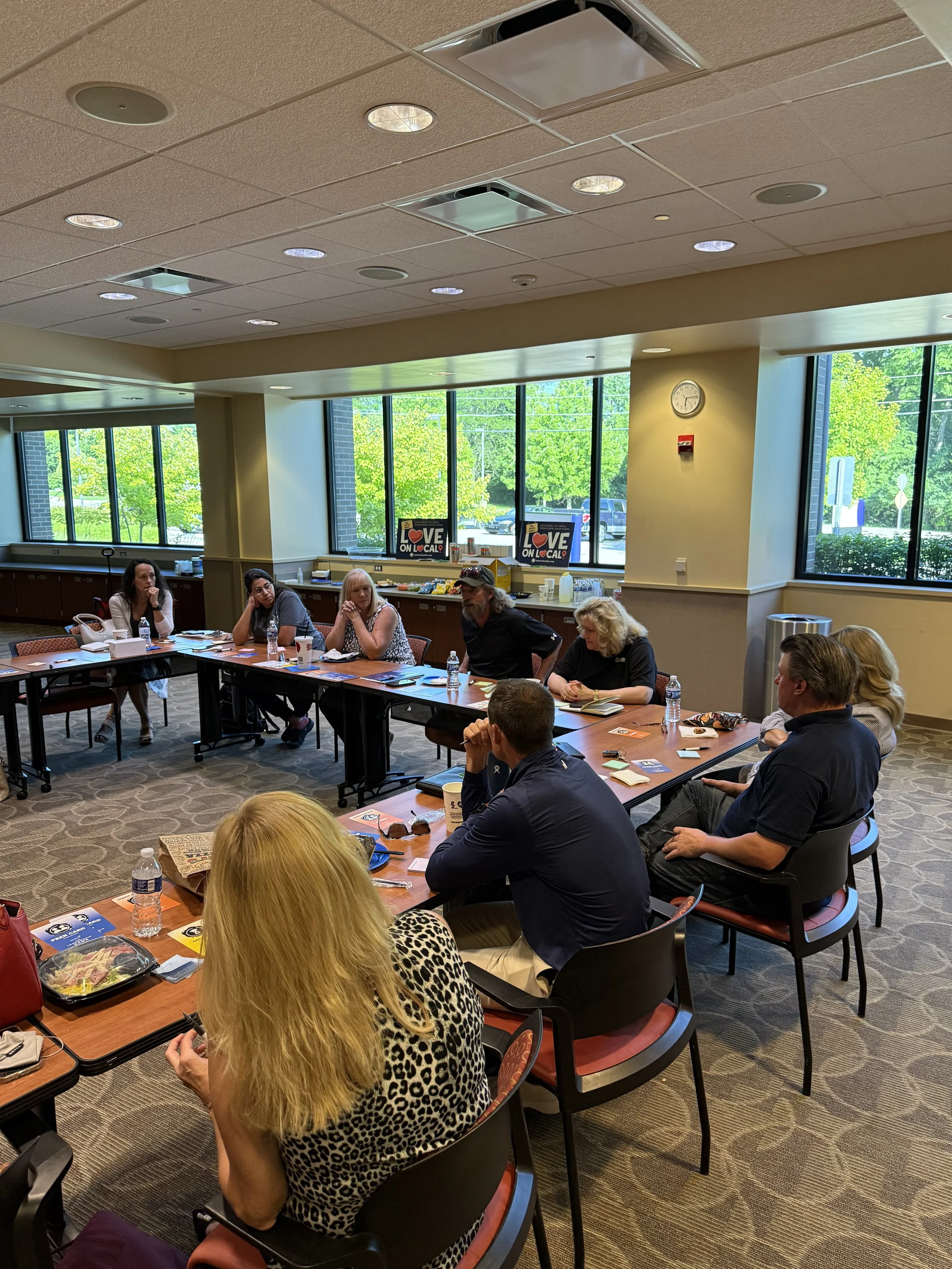 Leadership training with chamber board of directors