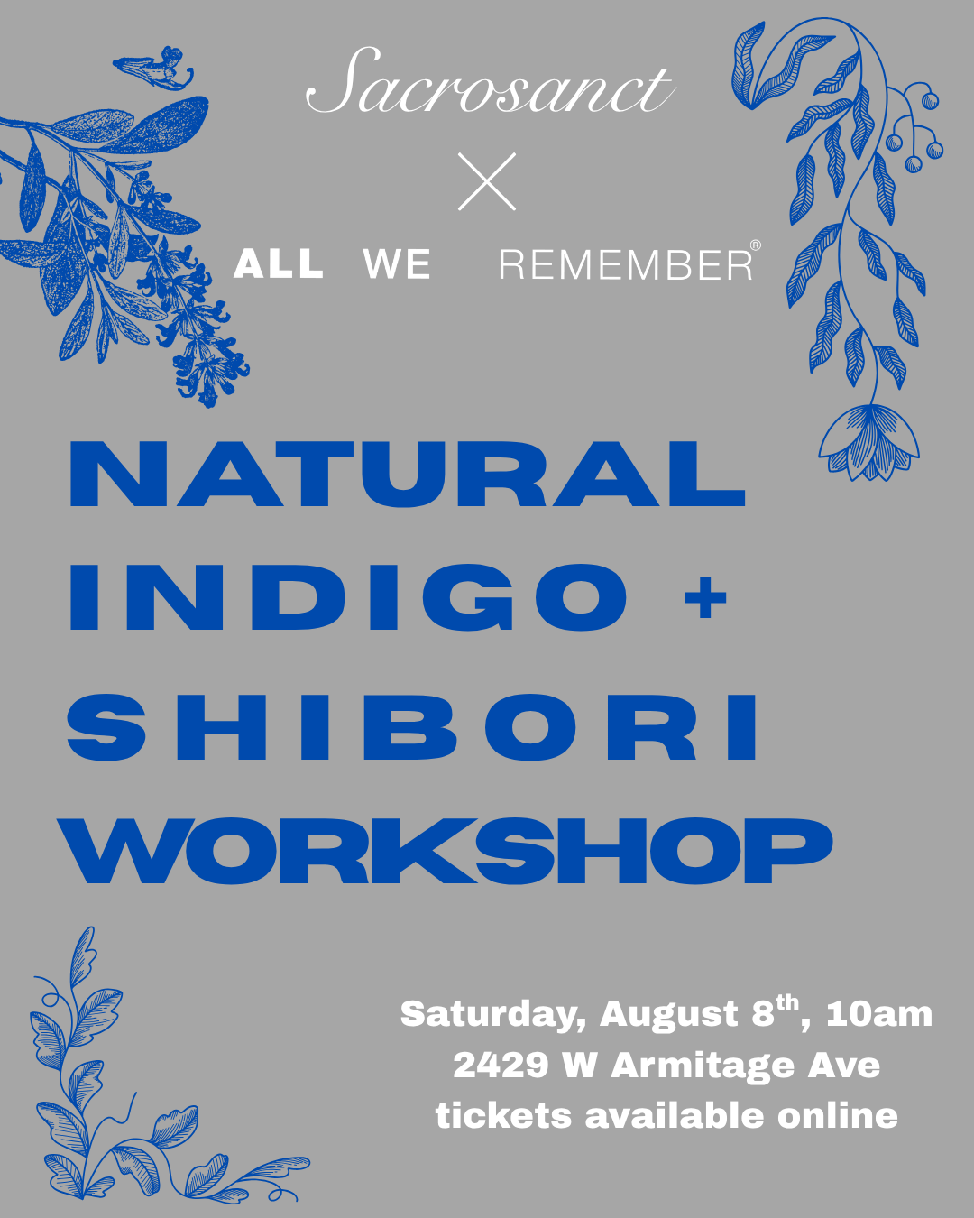 Natural Indigo Workshop