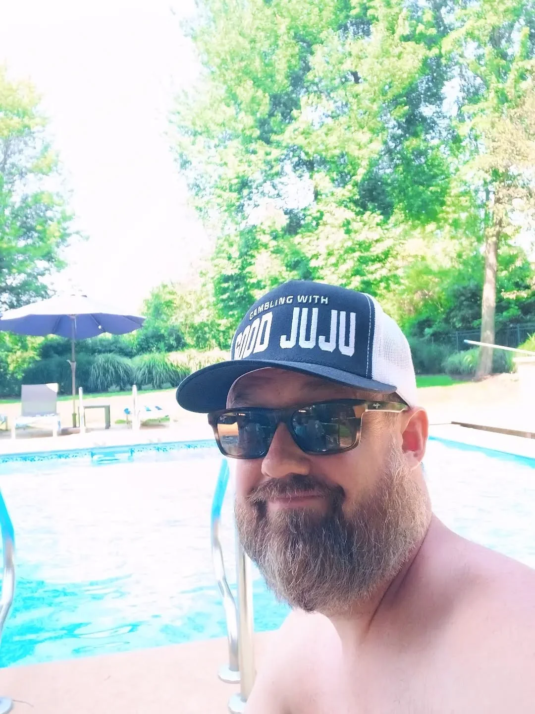 Get in. The water is fine. 

#pooltime #vacationmode #goodjuju