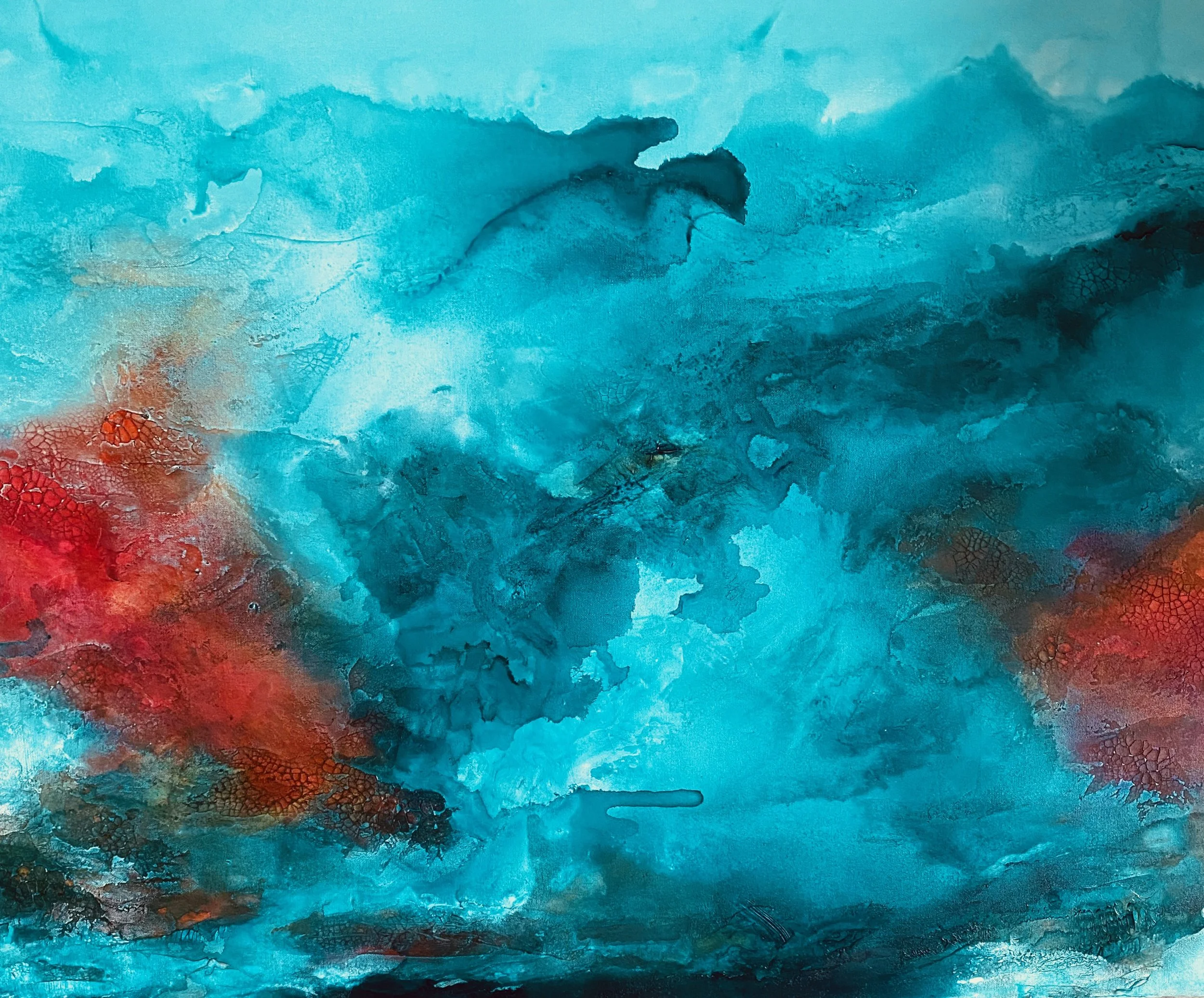 Coral Mosaic
Acrylic on canvas
40 X 60 x 1.5