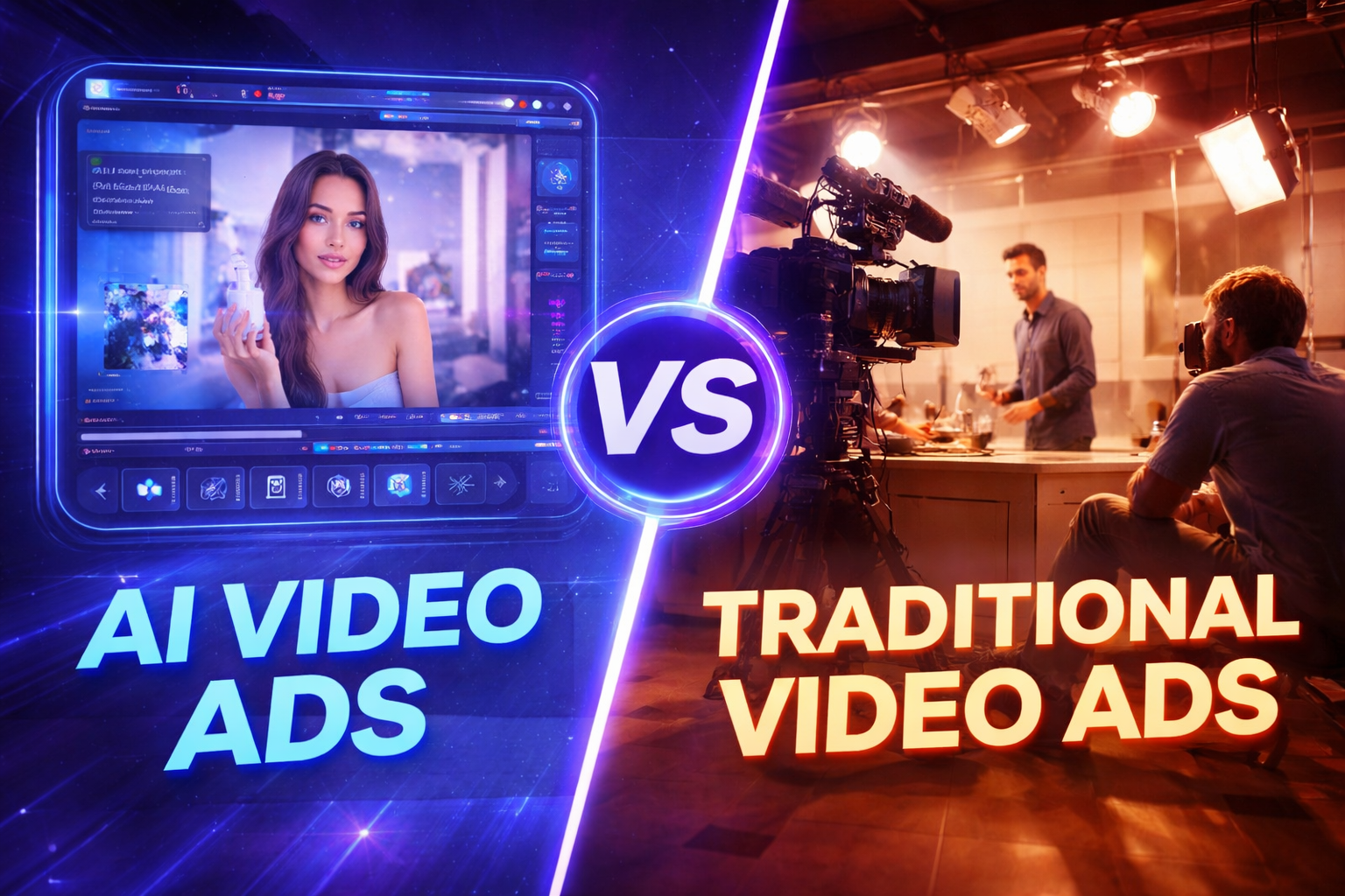AI Video Ads vs Traditional Video Ads: Cost, Quality, and Performance Compared