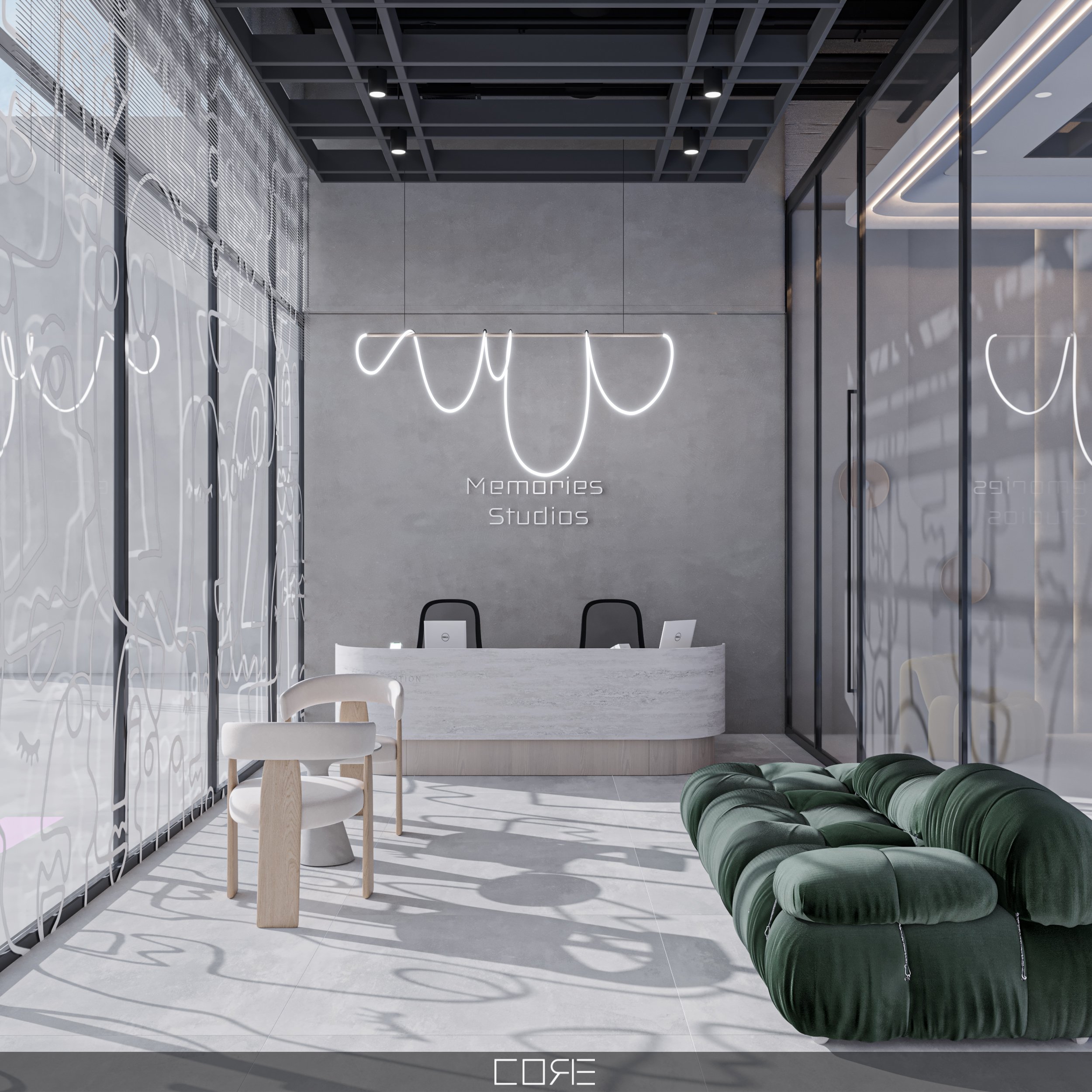 Reception Desk..