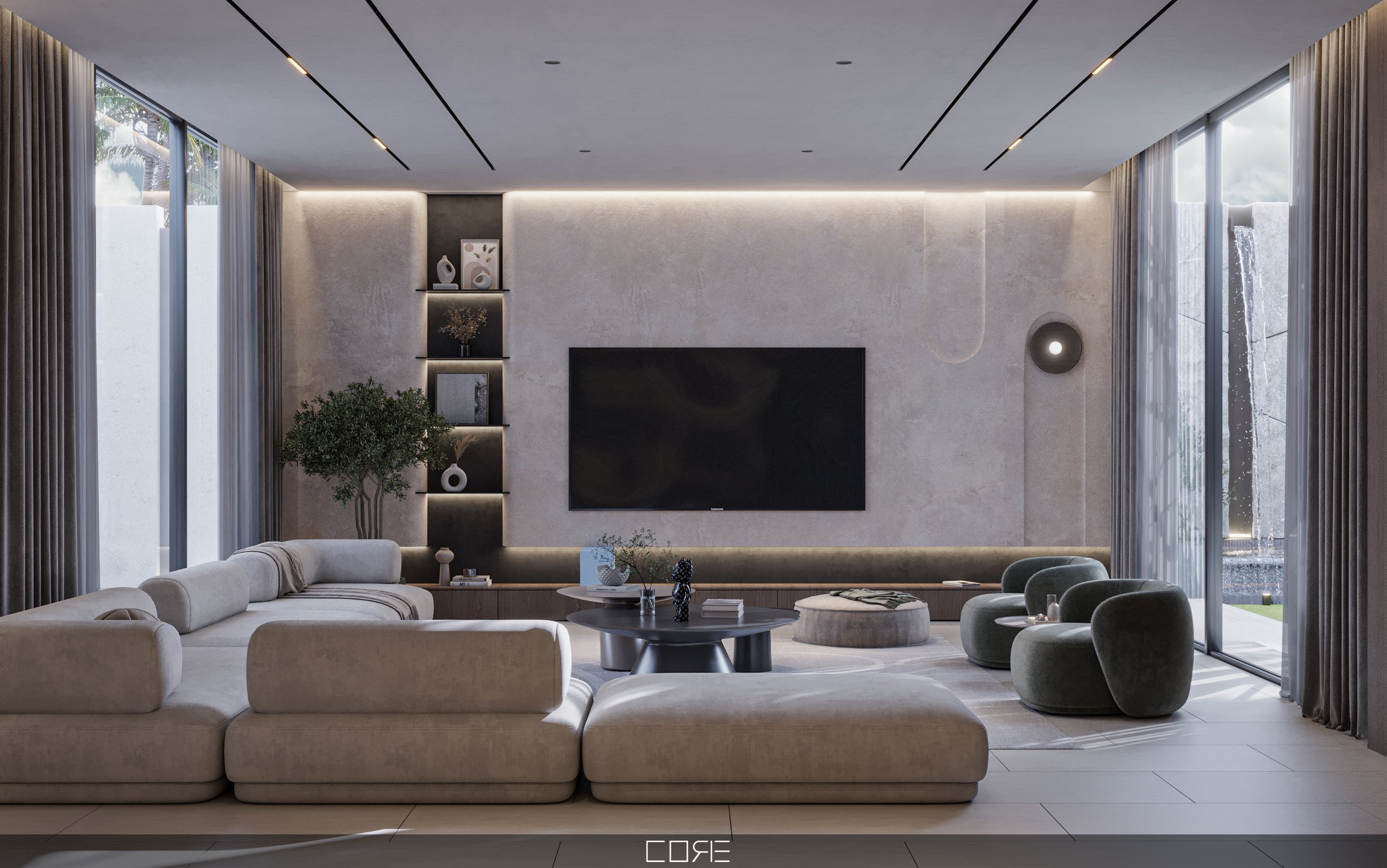 Living Hall..