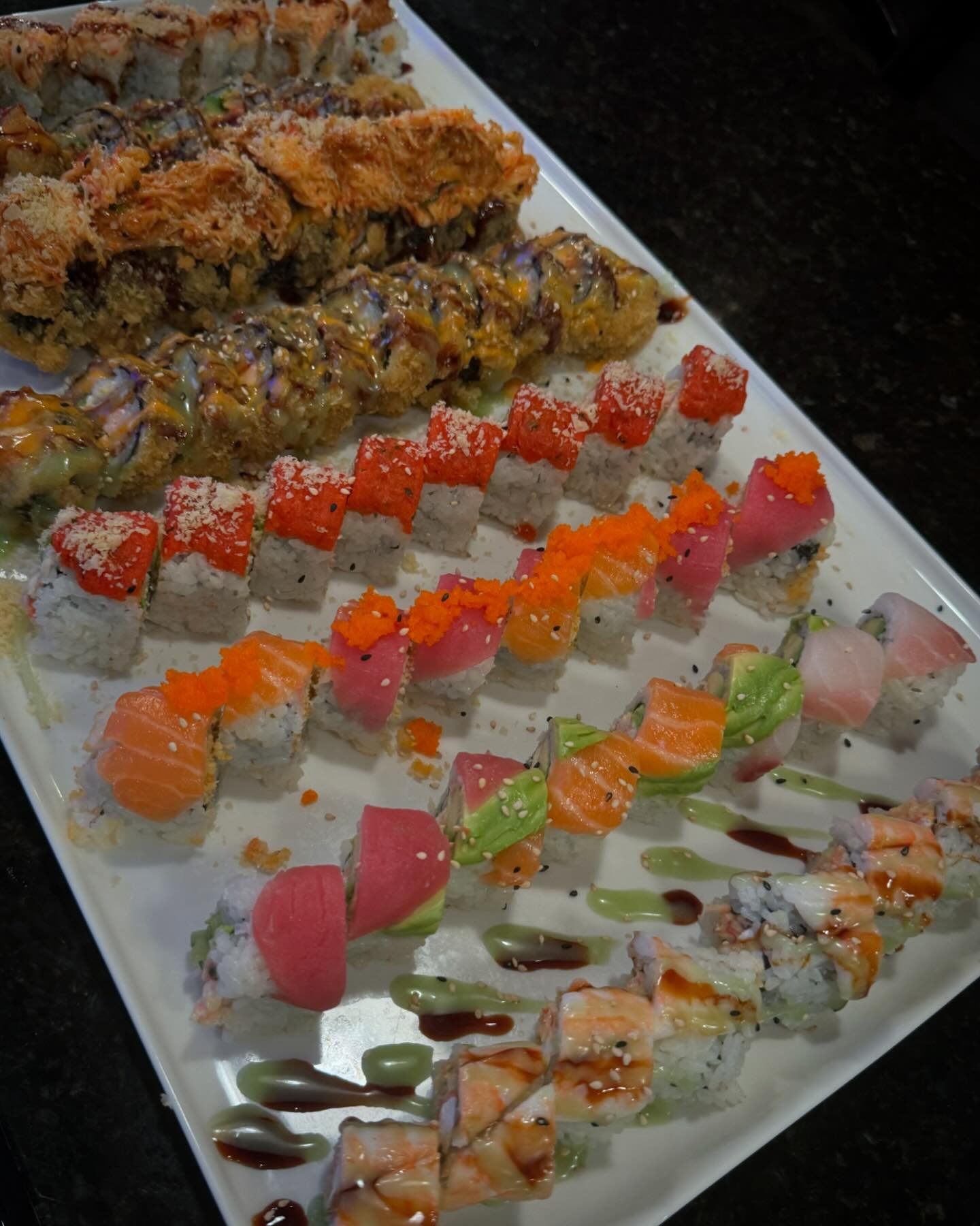 Think you can eat a lot of sushi?? Test your limit with us at @nagoyadowntowngr 🍱🍣
&bull;
&bull;
&bull;

#sushi #grandrapids #downtowngr #nagoyasushigr