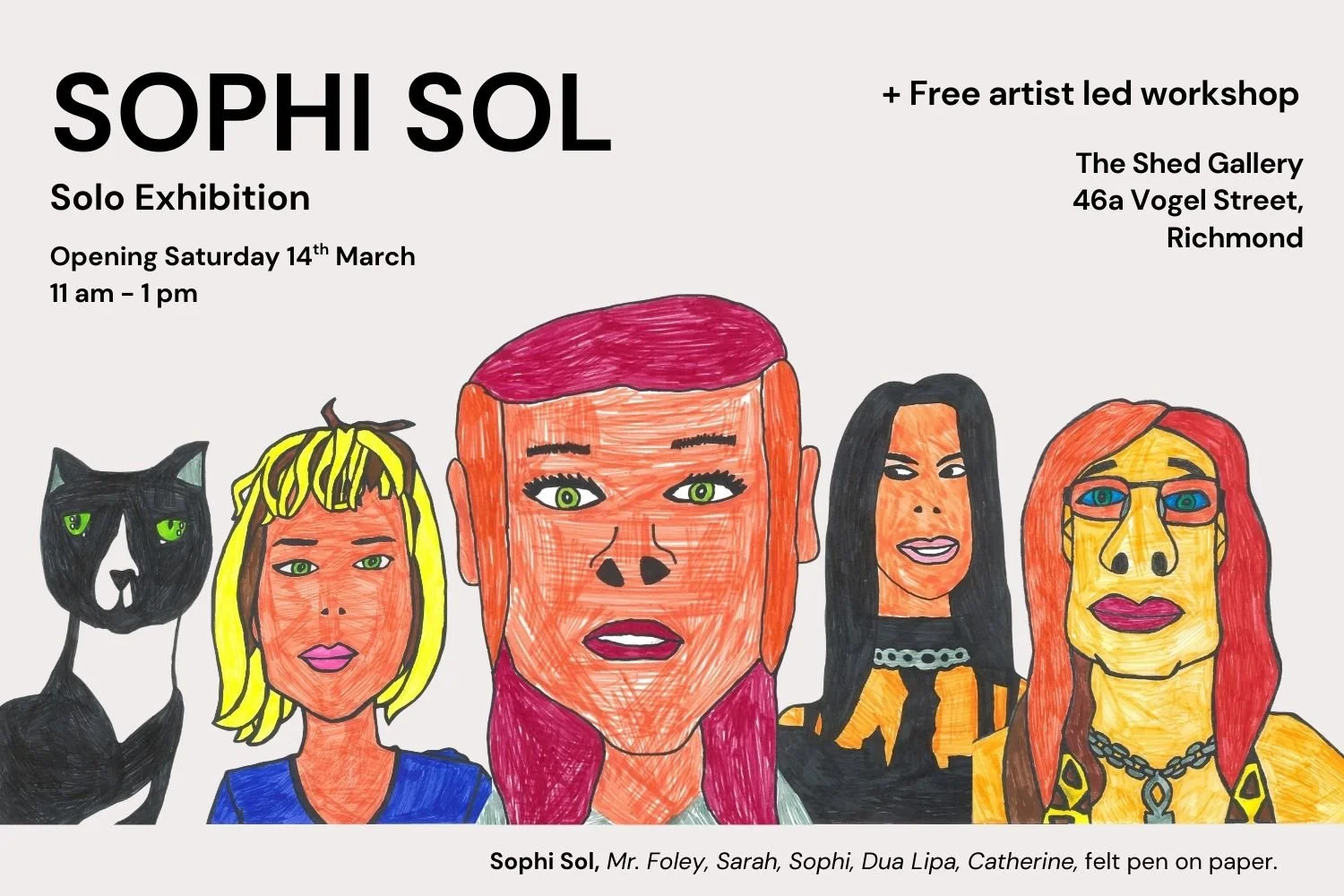 Sophi Sol’s Solo Exhibition