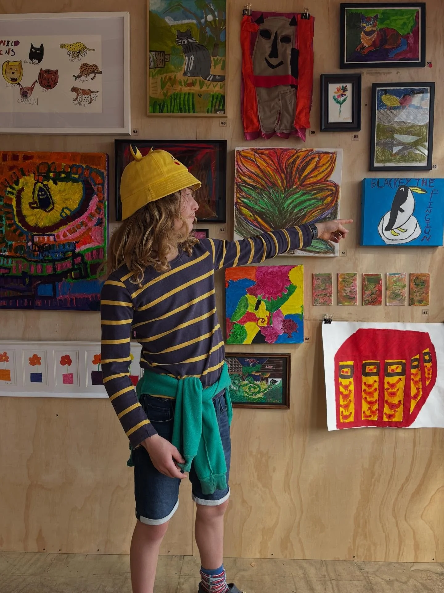We are thrilled to have our Shed Gallery opening weekly Thursday, Friday, Saturday 10 am - 1 pm with the help of our amazing volunteers! 

Head to the @richmondcommunitygarden @riverlution_christchurch to find your favourite like our young art fan, J