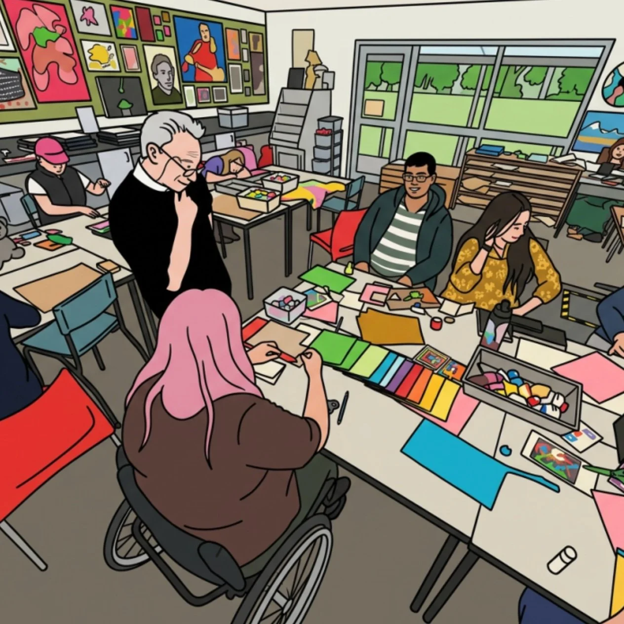 It is shaping up to be a busy Saturday at The White Room with Jager and Matthew's exhibition opening at The Shed Gallery and Adult Learners' Week Open Day, where everyone is welcome to come and try out various art and creative activities including co