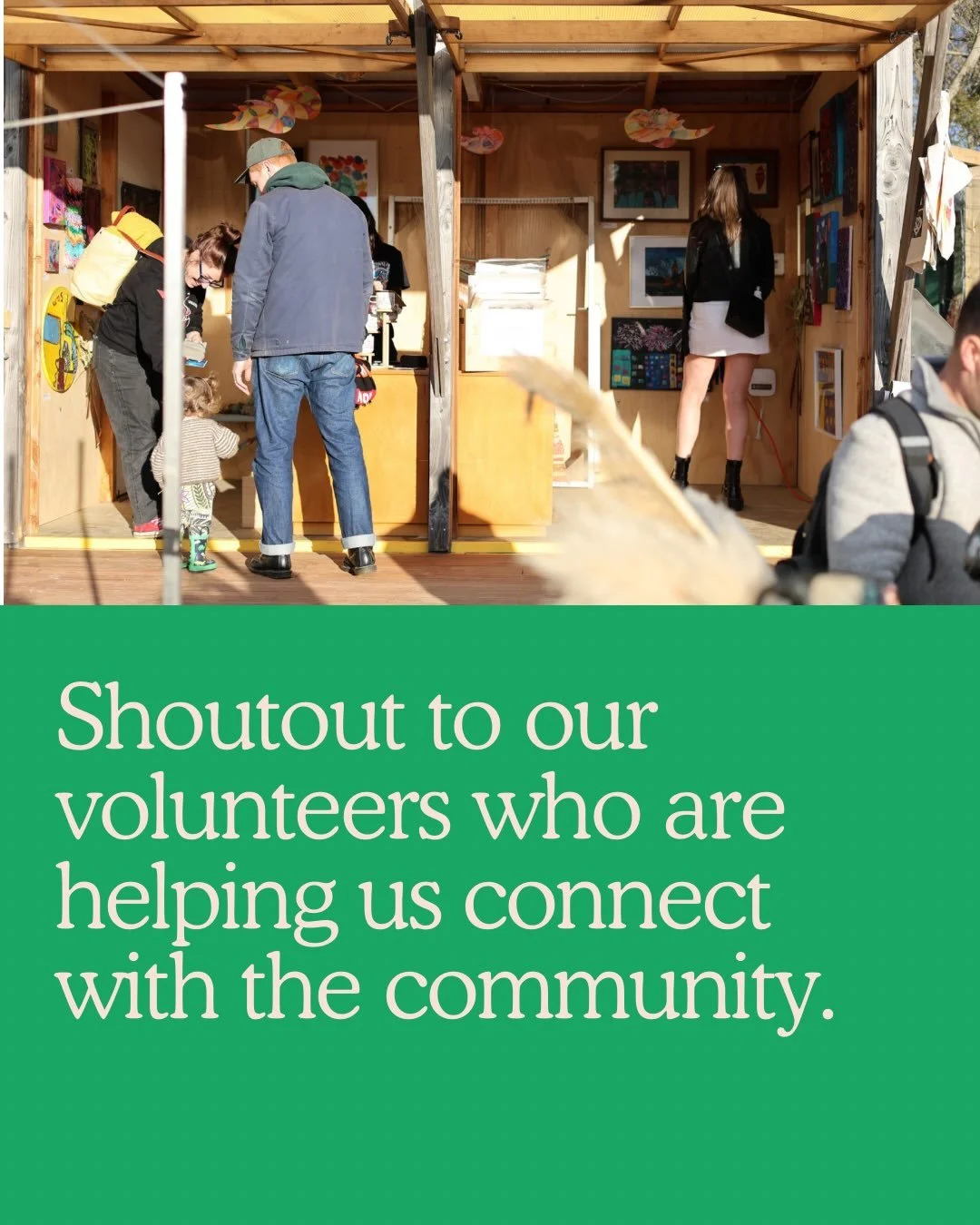We are taking a moment to celebrate our incredible volunteers!
Together, they have contributed 267 hours to open the gallery, generated $6143 in sales and introduced more of our community to the mahi of The White Room.
Every gallery shift, conversati