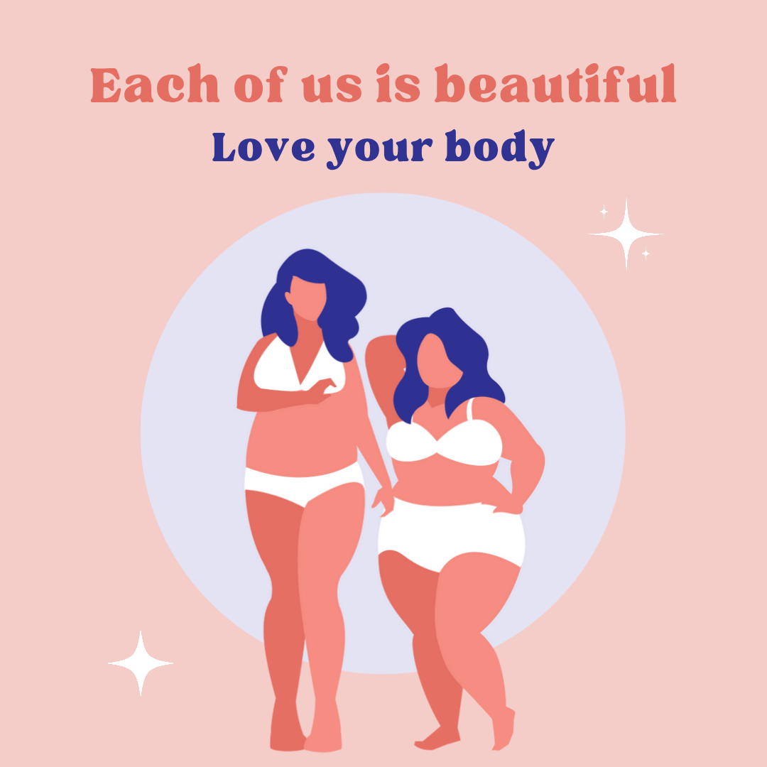 Each of Us is Beautiful. Love Yourself.   