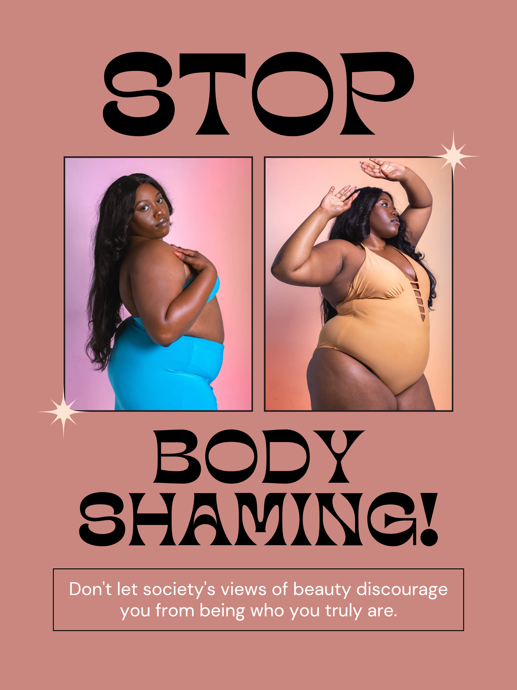 Stop Body Shaming: Embrace Your True Self Beyond Society’s Beauty Standards