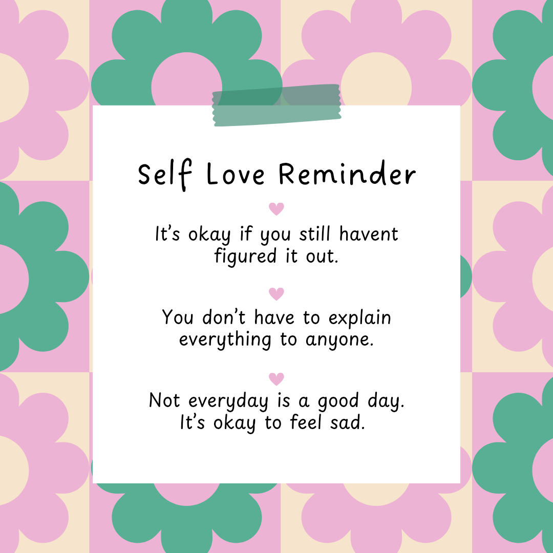 Self Love Reminder: A Gentle Note to Your Future Self