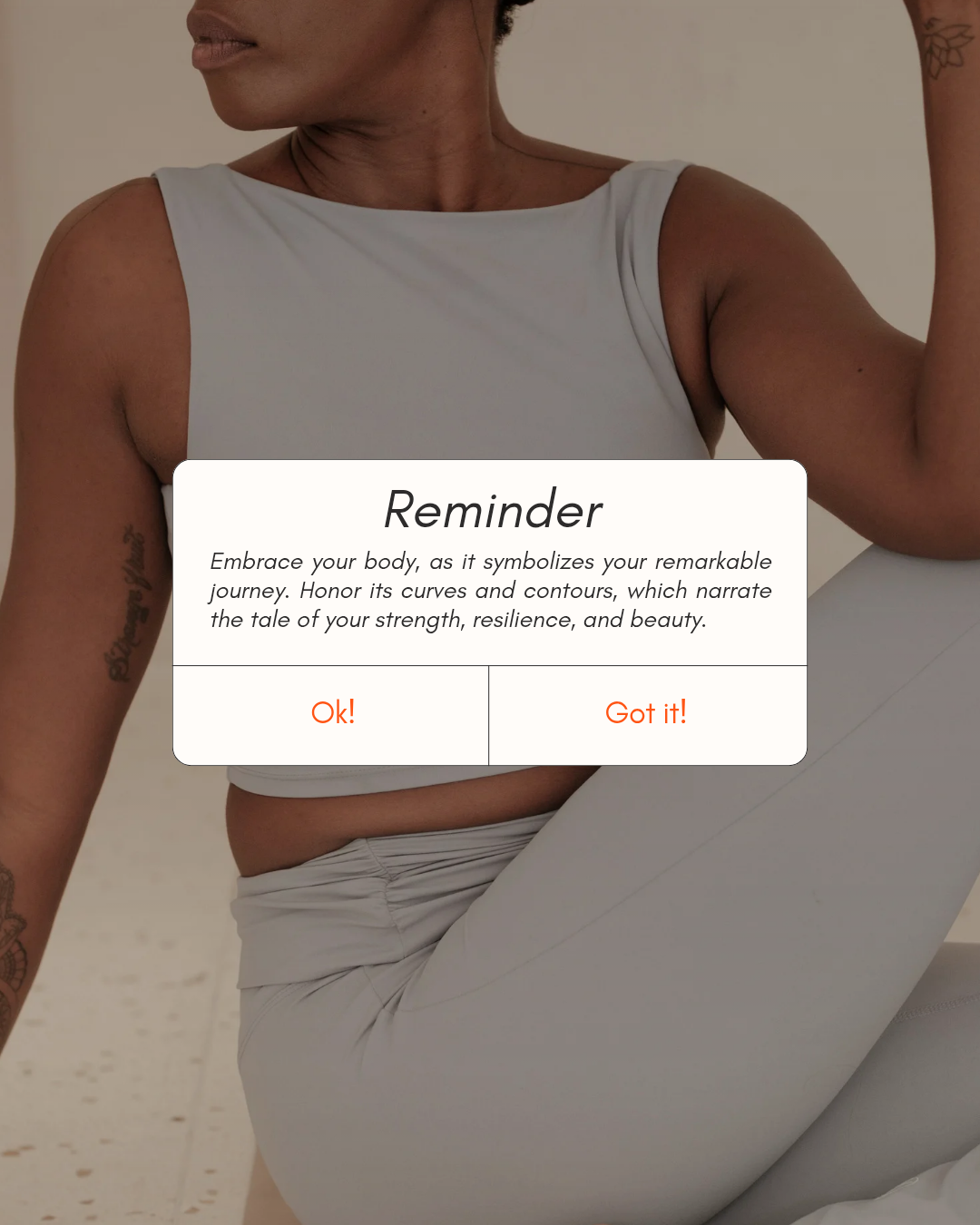 Embrace Your Body: A Remarkable Journey Written in Every Curve   