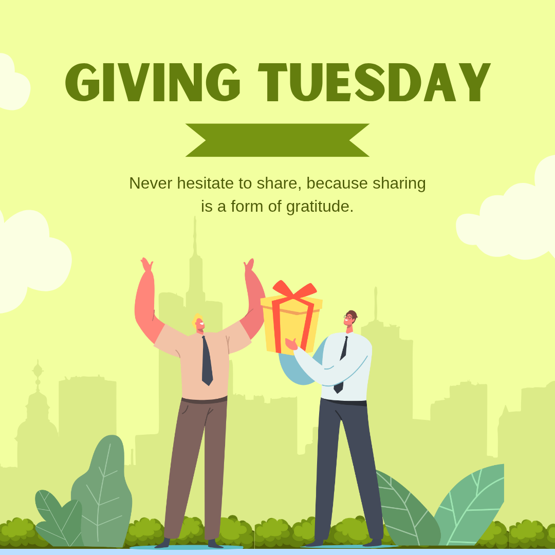 National Day of Giving — #GivingTuesday: A Global Call to Give Back