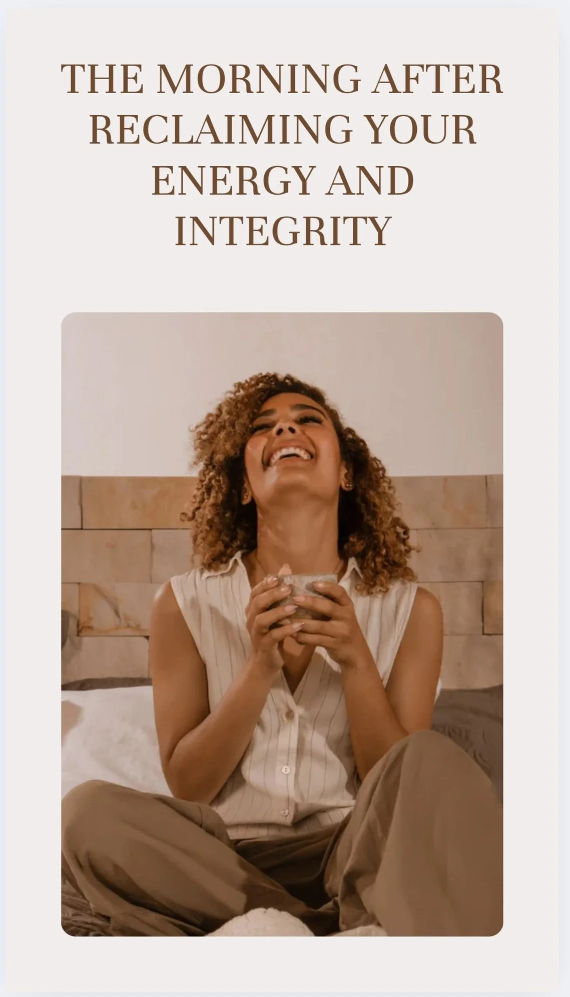 The Morning After – Reclaiming Your Energy and Integrity