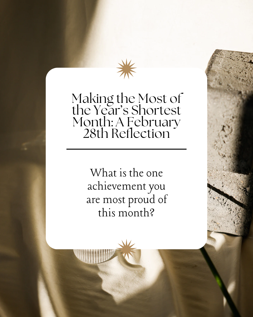 Making the Most of the Year’s Shortest Month: A February 28th Reflection