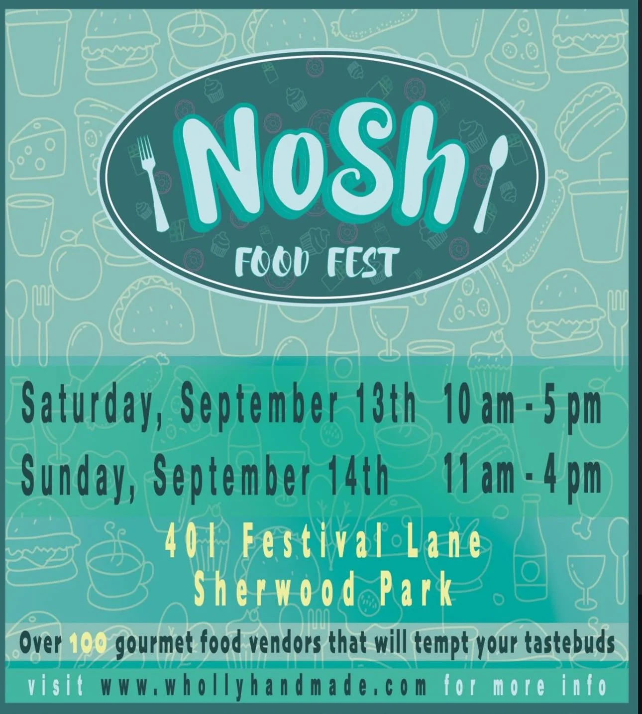 nosh food feSTIVAL, SHERWOOD PARK