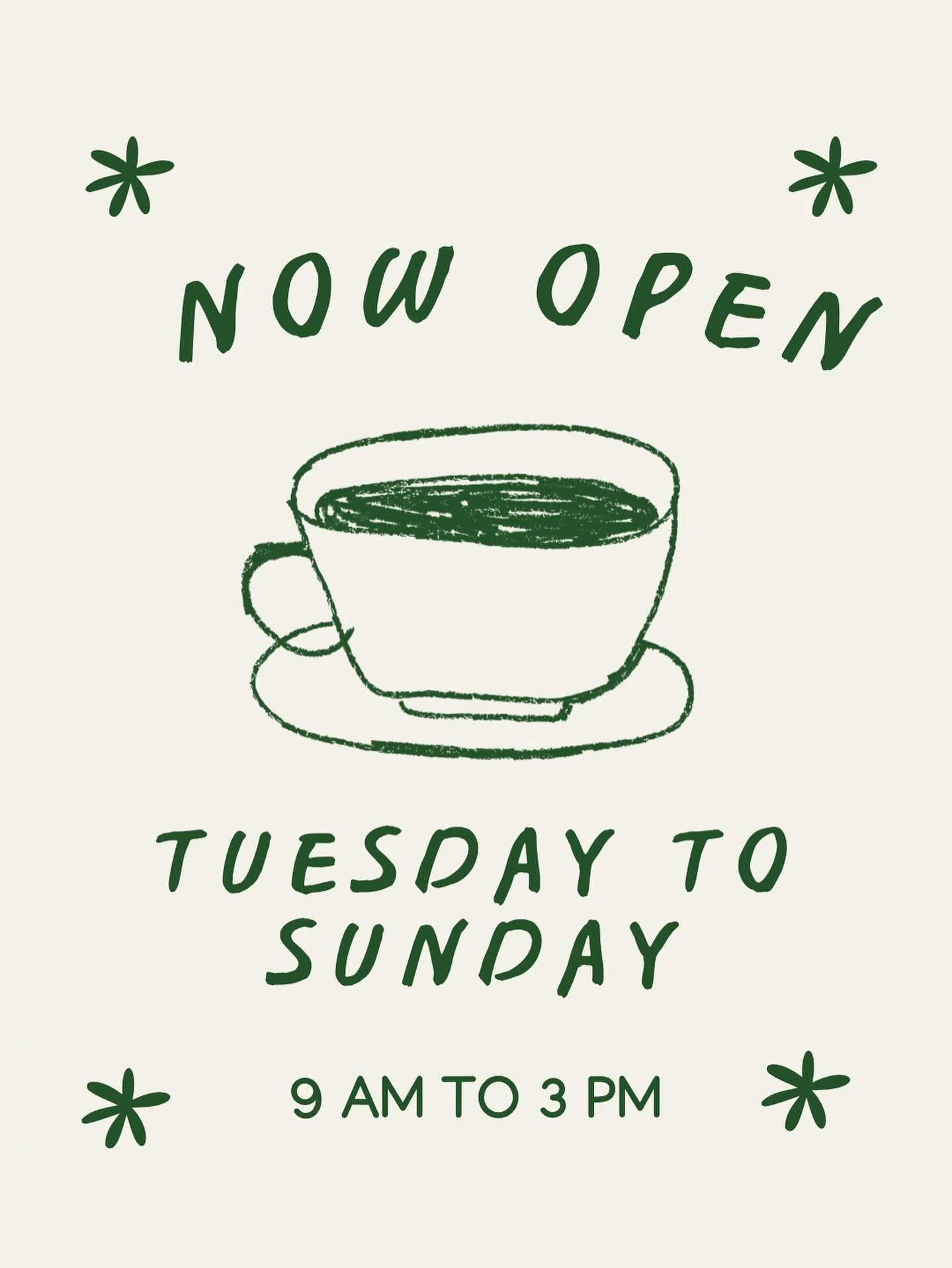 We are so excited to add Tuesdays to our weekly line up! Being closed for two days is too many days to go without our smiling community so we are going to open Tuesdays! We will still be closed on Mondays to spend time with our families! 😊 

Startin