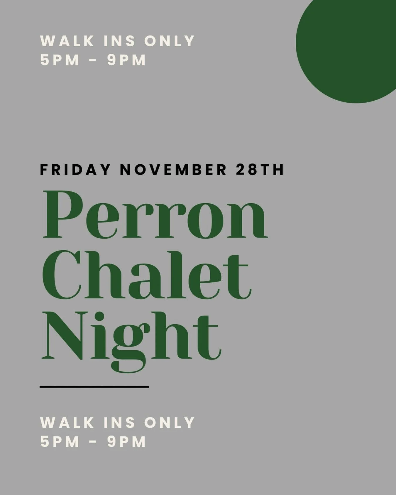 If this year is anything like the Snowflake Festival of 2024, you will need a warm place to warm up!

Let us be that, @chef_tony_tipping will have a cozy menu sure to warm you up! We will have mulled wine, hot apple cider and all the cocktails to mak