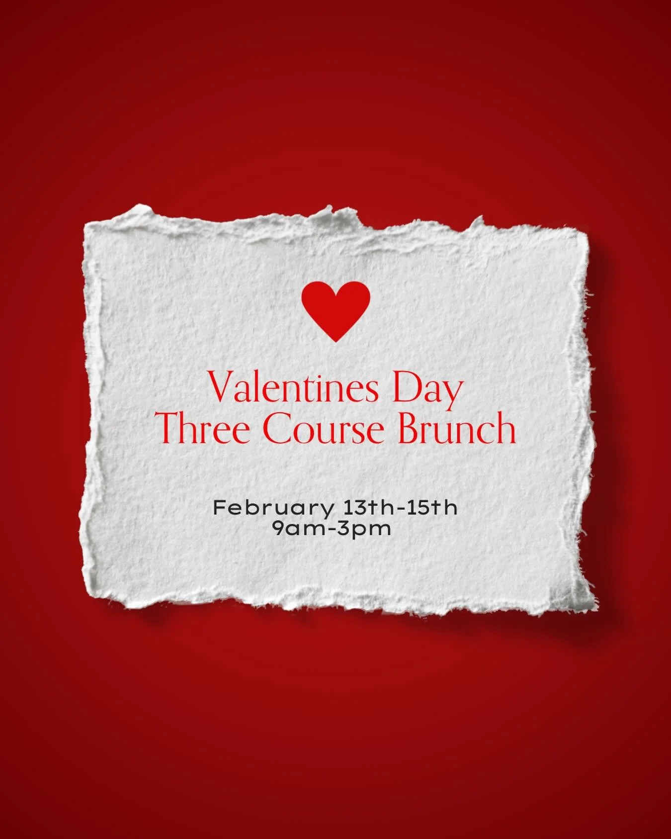 Grab your Galantine or Valentines and join us for Brunch Friday February 13th- 15th for a three course treat!

Comes with a pink mimosa, a sweet treat to start the meal, the main course and Compass Chocolates to end the meal! 

Walk in only, while su