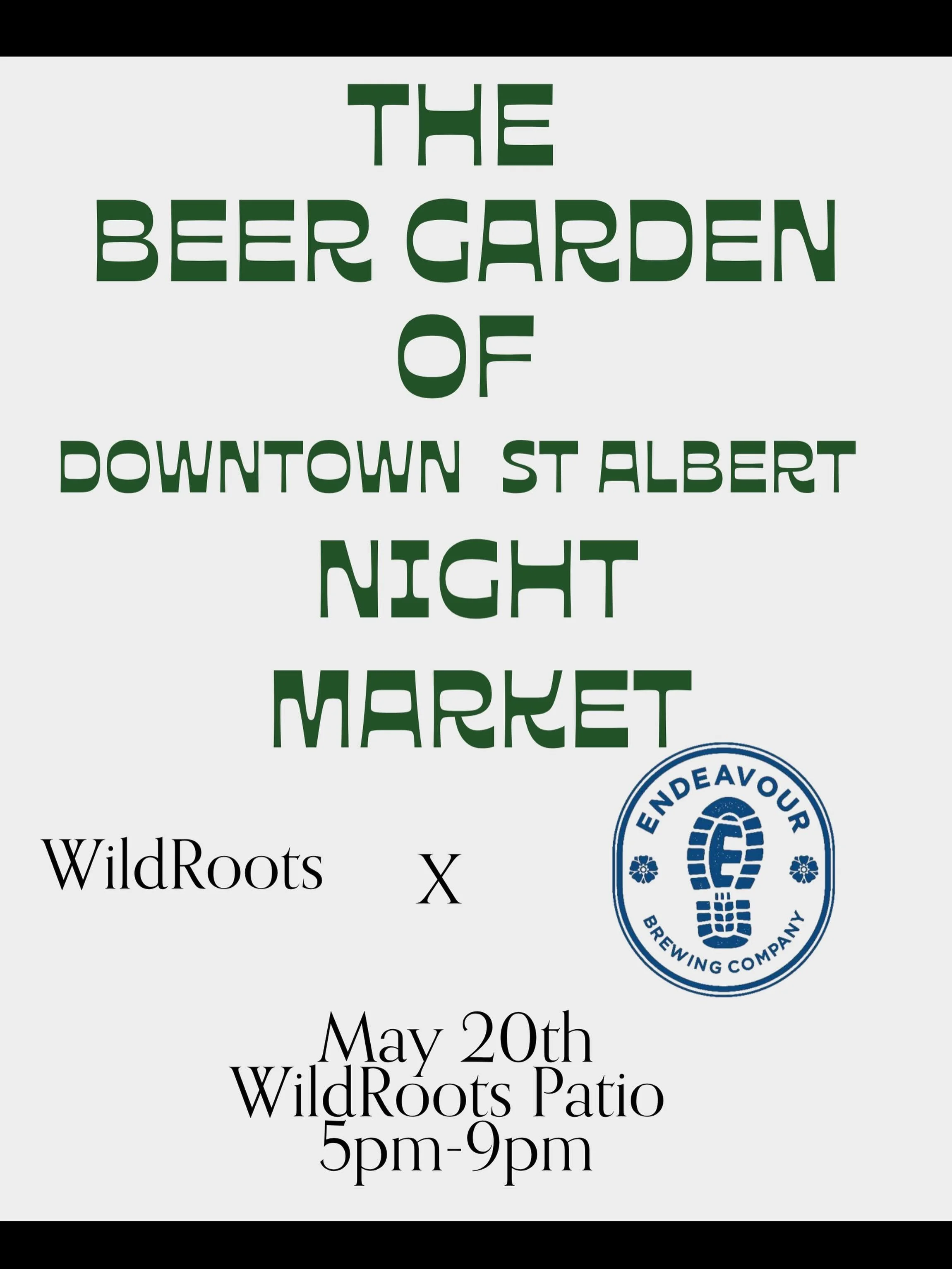 Join us May 20th! @chef_tony_tipping and his team will be slinging &ldquo;street eats&rdquo; and we will have our rooftop patio open for cocktails and snacks! 

The alley beside us will be a beer garden with @endeavourbrewing and Aperol spritz&rsquo;