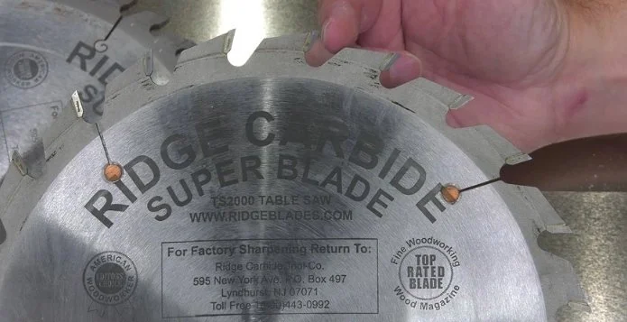 Ridge Carbide Rip Blade