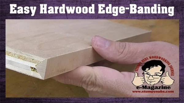 MAKE PLYWOOD LOOK LIKE HARDWOOD