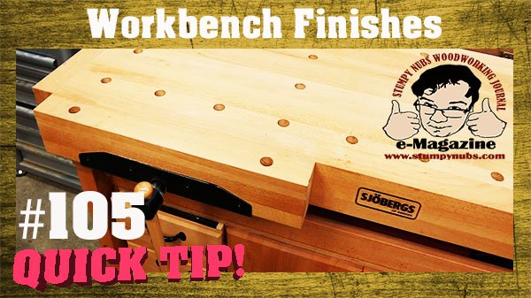 CAN THE WRONG FINISH RUIN A WORKBENCH?