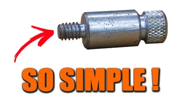 CLEVER LITTLE DEVICE SAVES FINGERS - ROUTER TABLE STARTER PIN