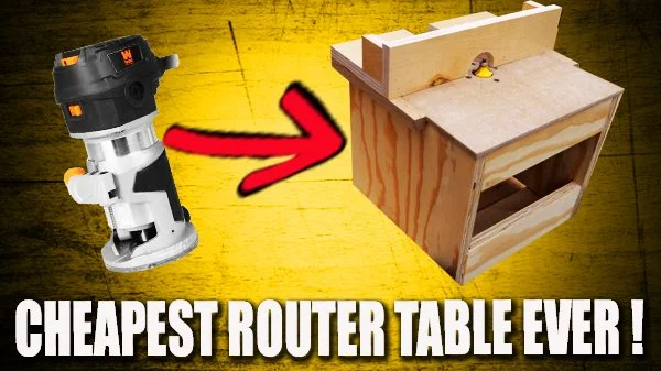 A DIY ROUTER TABLE THAT COSTS NOTHING!