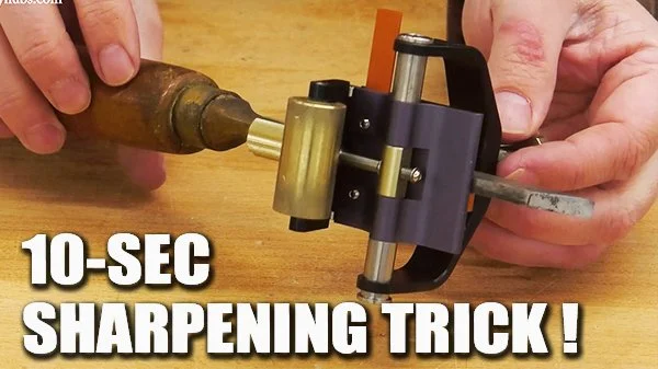 THE 10-SECOND SHARPENING TRICK THAT REALLY WORKS