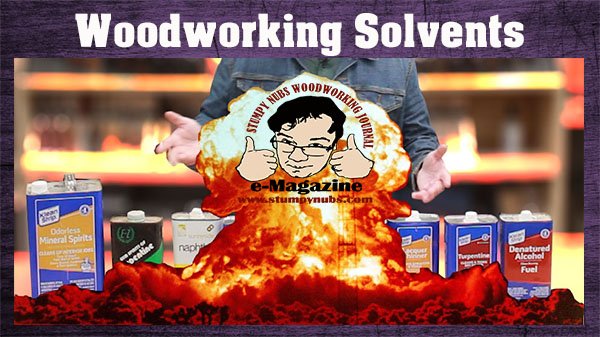 WOODWORKING SOLVENTS AND THINNERS - WHAT YOU NEED TO KNOW