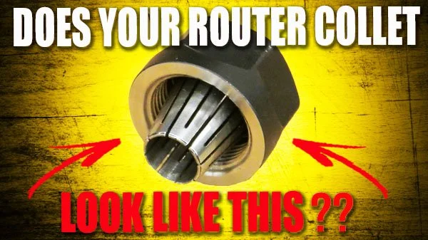 WHY YOU HAVE TO LOOSEN A ROUTER BIT TWICE
