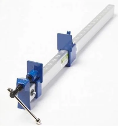 a bar clamp on a white background