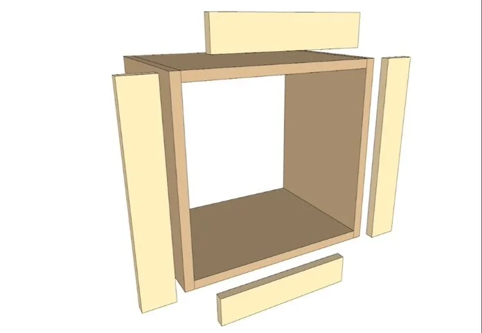 a digital rendering of the no joinery method