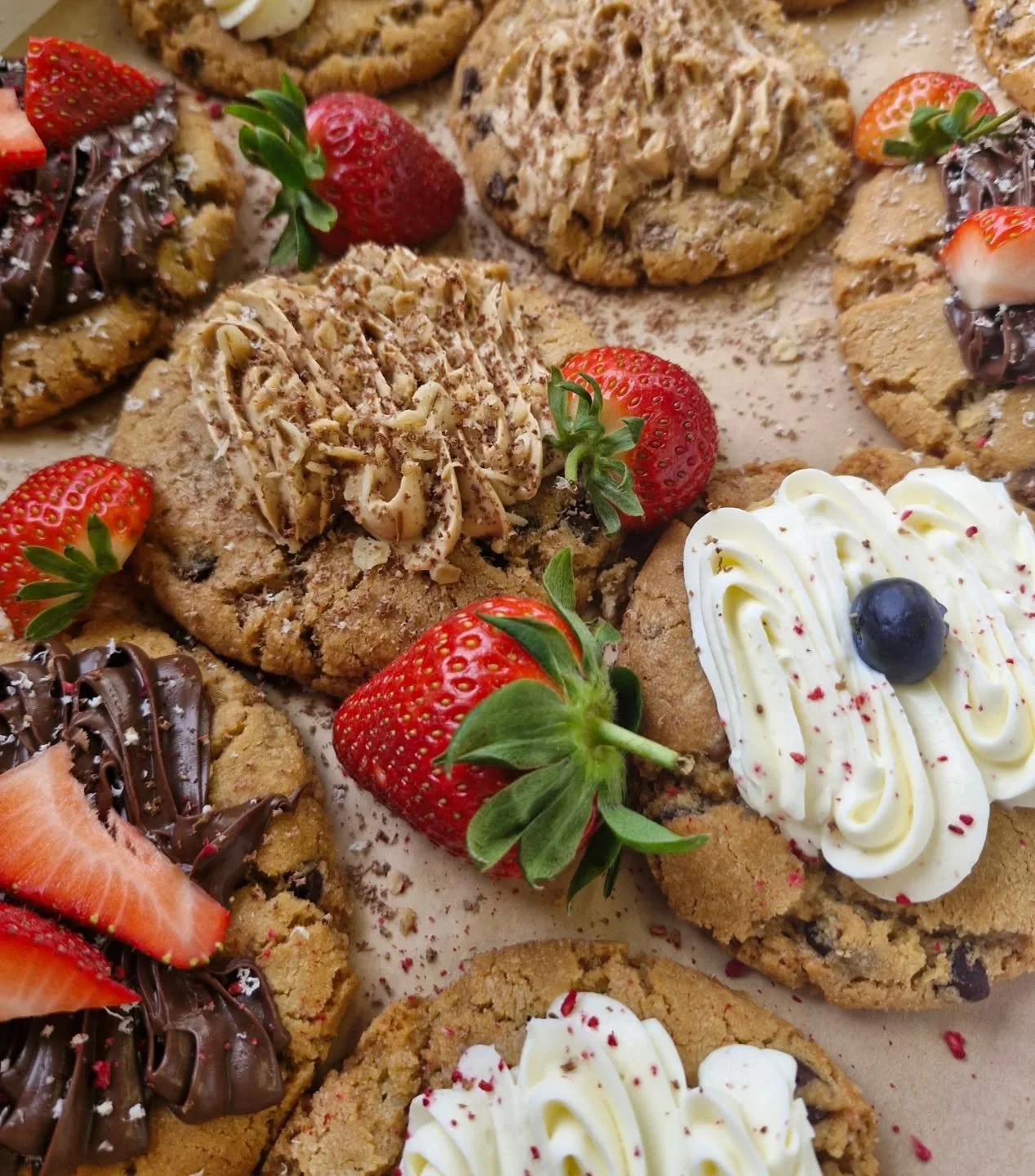 Selection of Cookies 🍪🍓😋