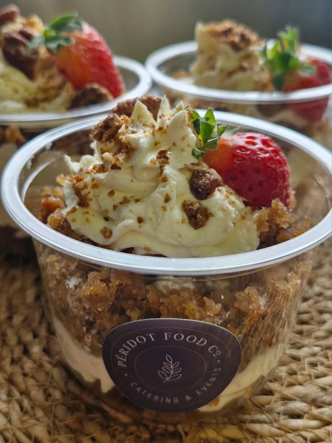 Carrot Cake Pots with Creamy Marscarpone &amp; Candied Walnuts