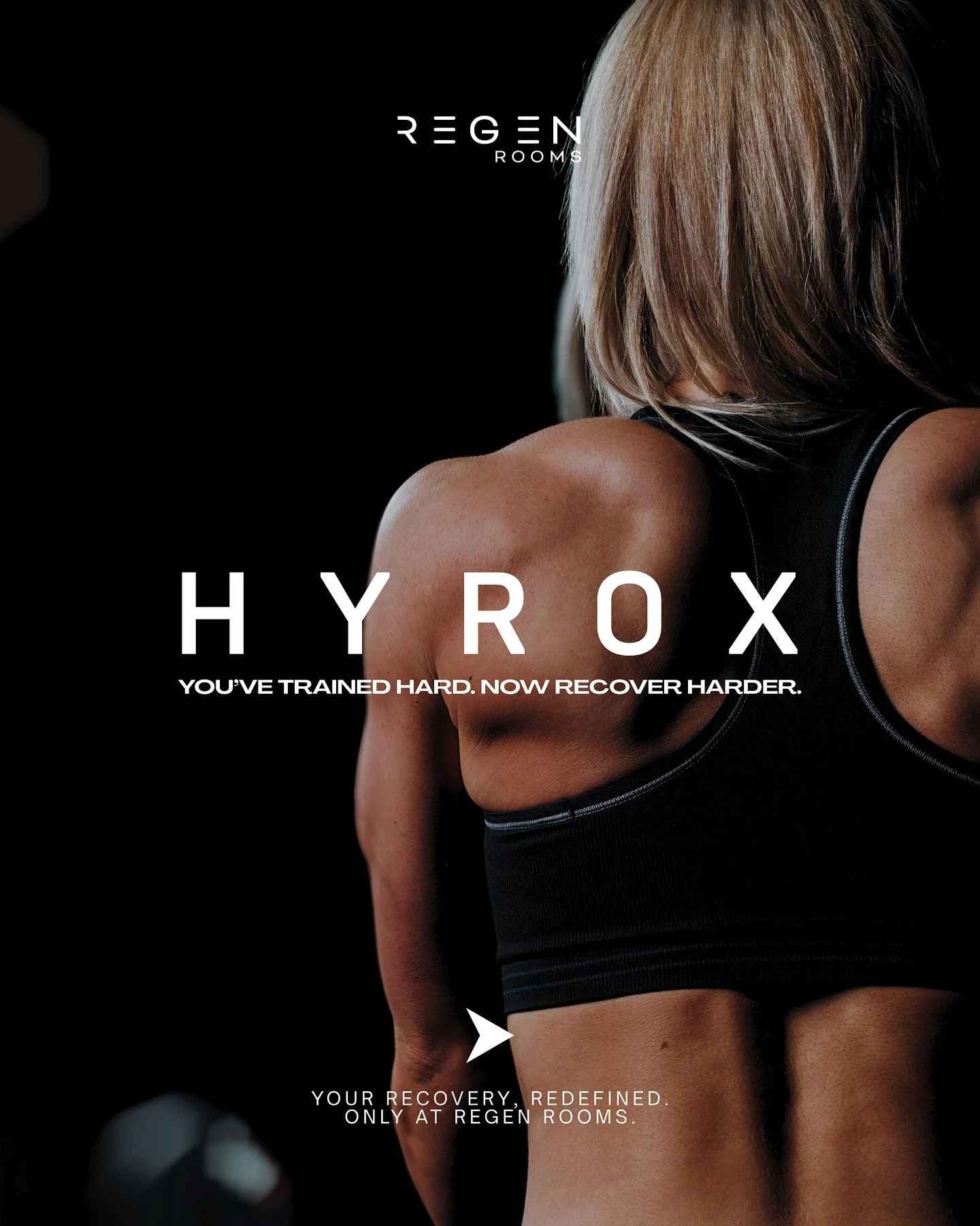 The strongest athletes know - performance doesn’t stop when the race ends.
If you’re going to train like the elite, you should recover like them too.
Bring your HYROX patch to ReGen Rooms within 2 weeks and get 50% OFF ALL treatments, p