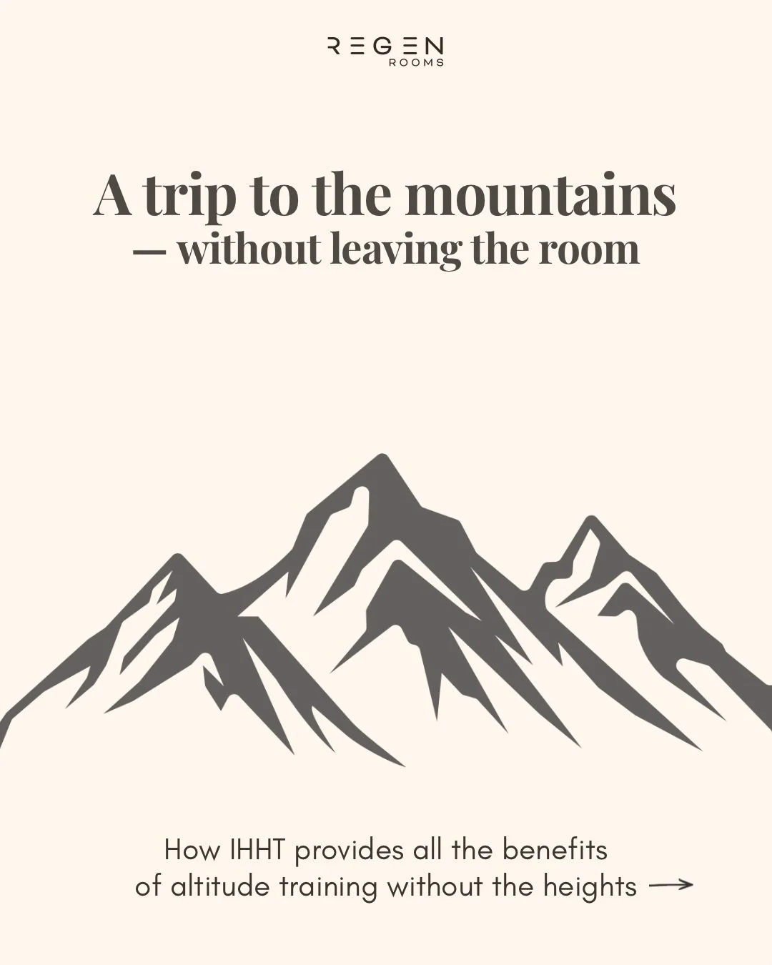 All the benefits of altitude training, without a trip to the mountains 🏔️

ReOxy IHHT (Intermittent Hypoxic-Hyperoxic Training) uses carefully controlled periods of lower and higher oxygen to challenge the body&rsquo;s ability to adapt, creating a s