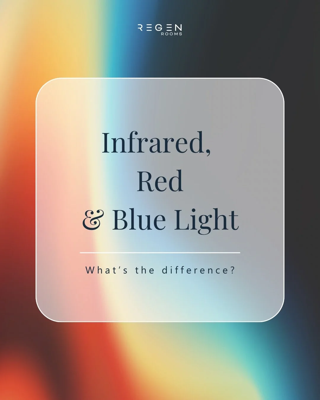 Different wavelengths, different results.💡

🔴 Red light &ndash; supports cellular energy production, skin health and tissue recovery.

🔵 Blue light &ndash; targets bacteria-causing acne, improving skin texture.

🔴 Near-infrared light &ndash; pene