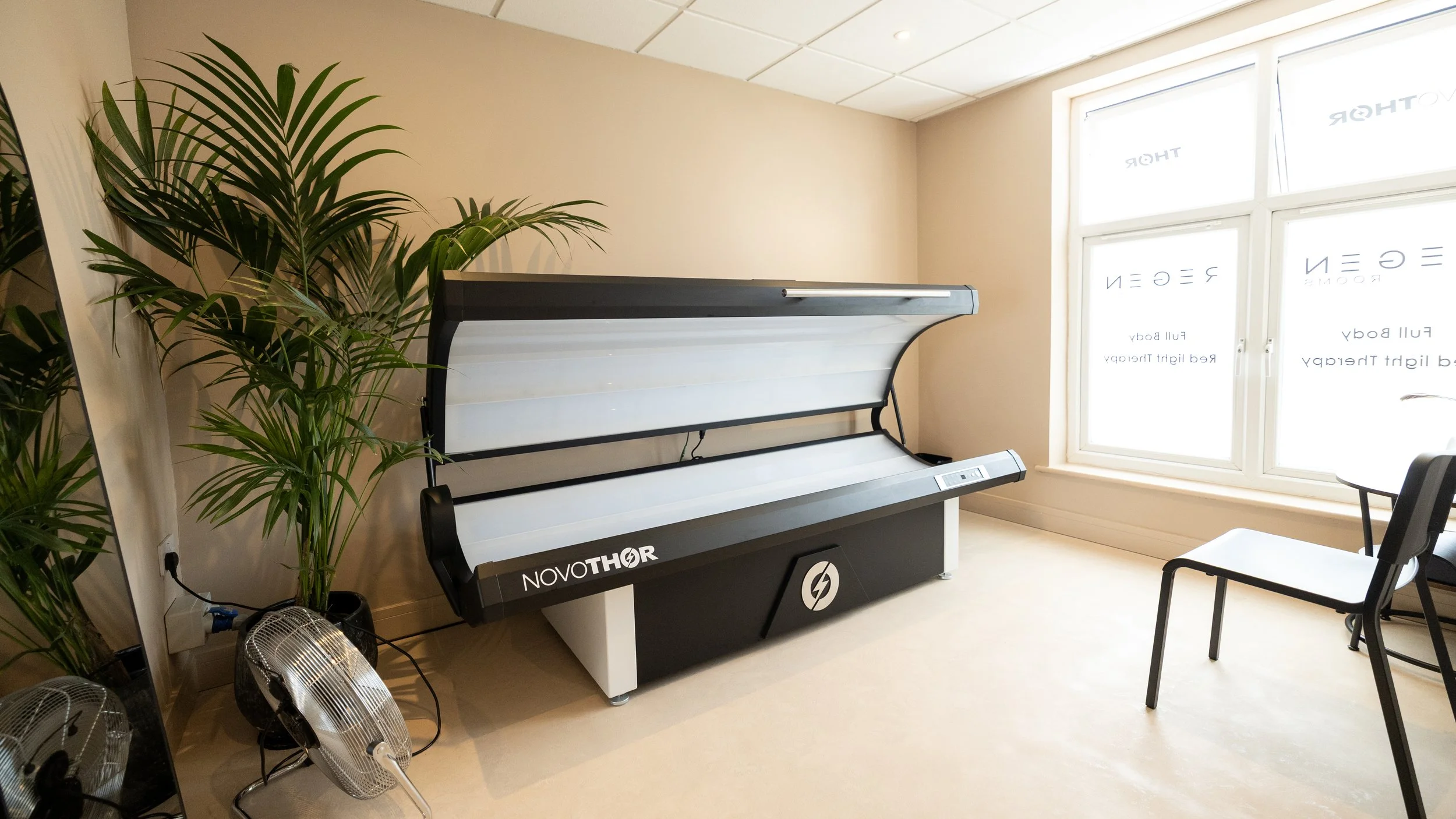 Red Light Therapy Room