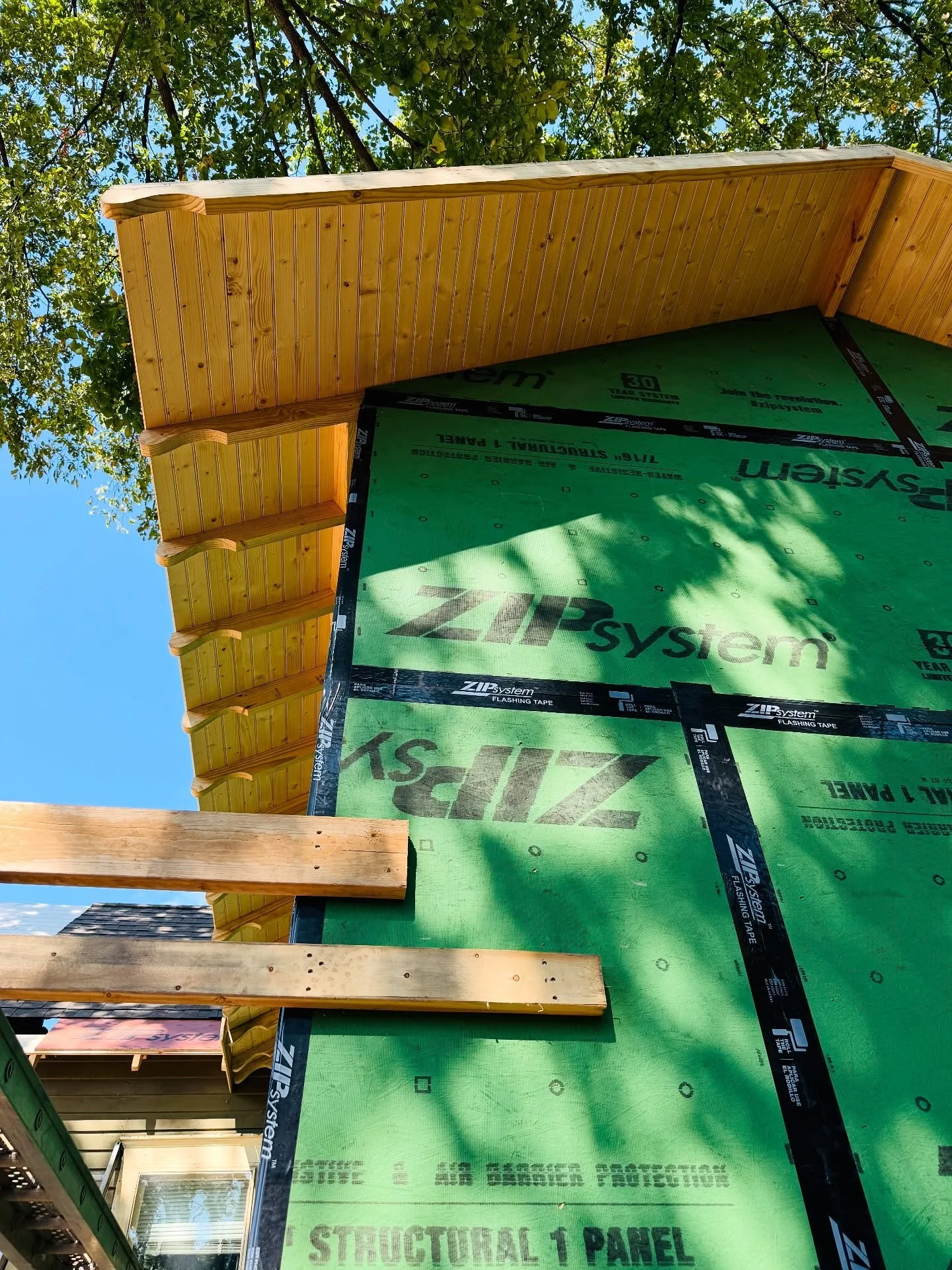 Blending the past with the future. 

These exposed rafter tails and tongue-and-groove beadboard soffits trace their roots back to historic Craftsman homes, where every cut was intentional and every detail was meant to be seen. We love carrying that t
