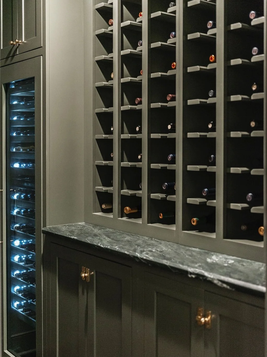A wine room for all occasions.