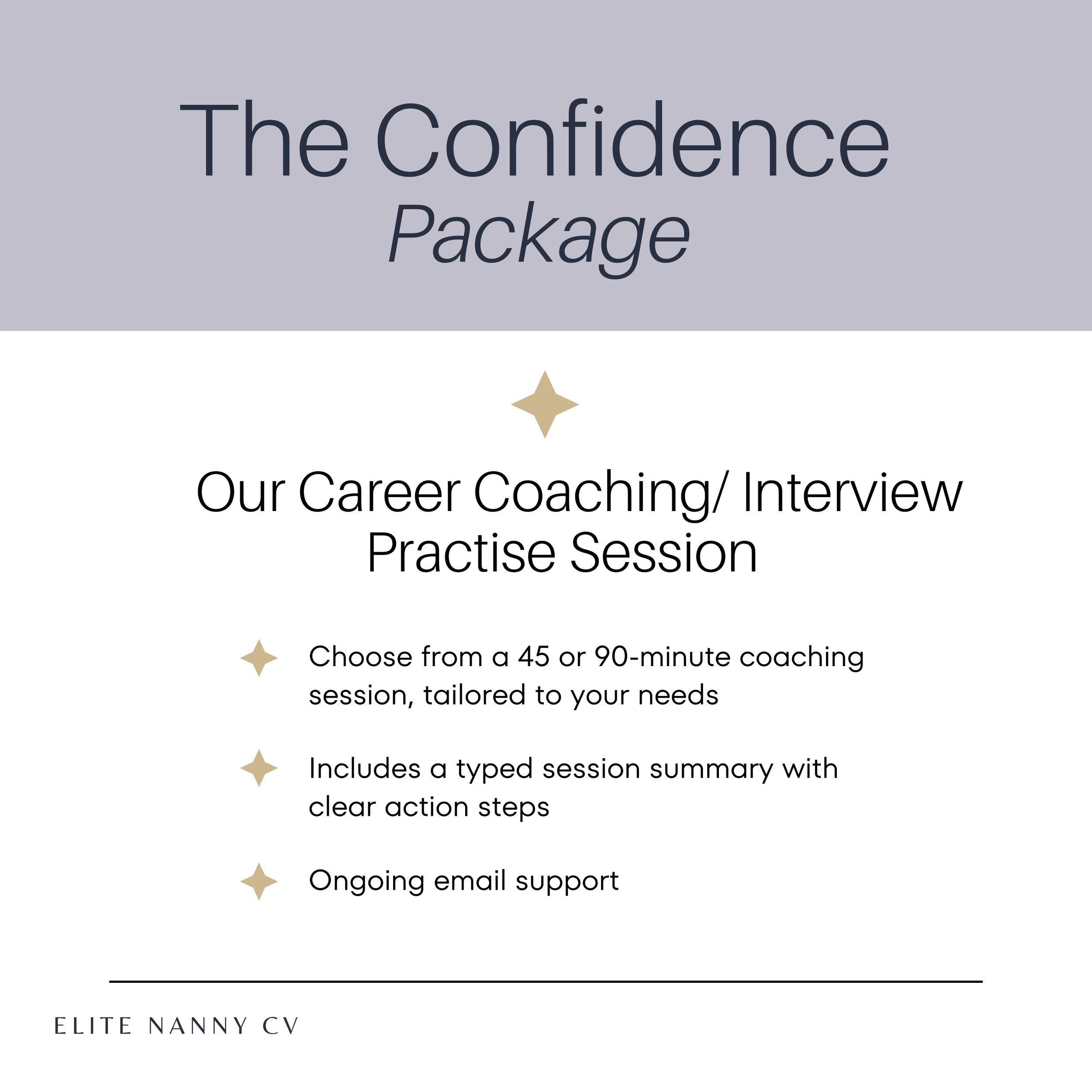 1:1 Nanny Interview Prep & Career Coaching