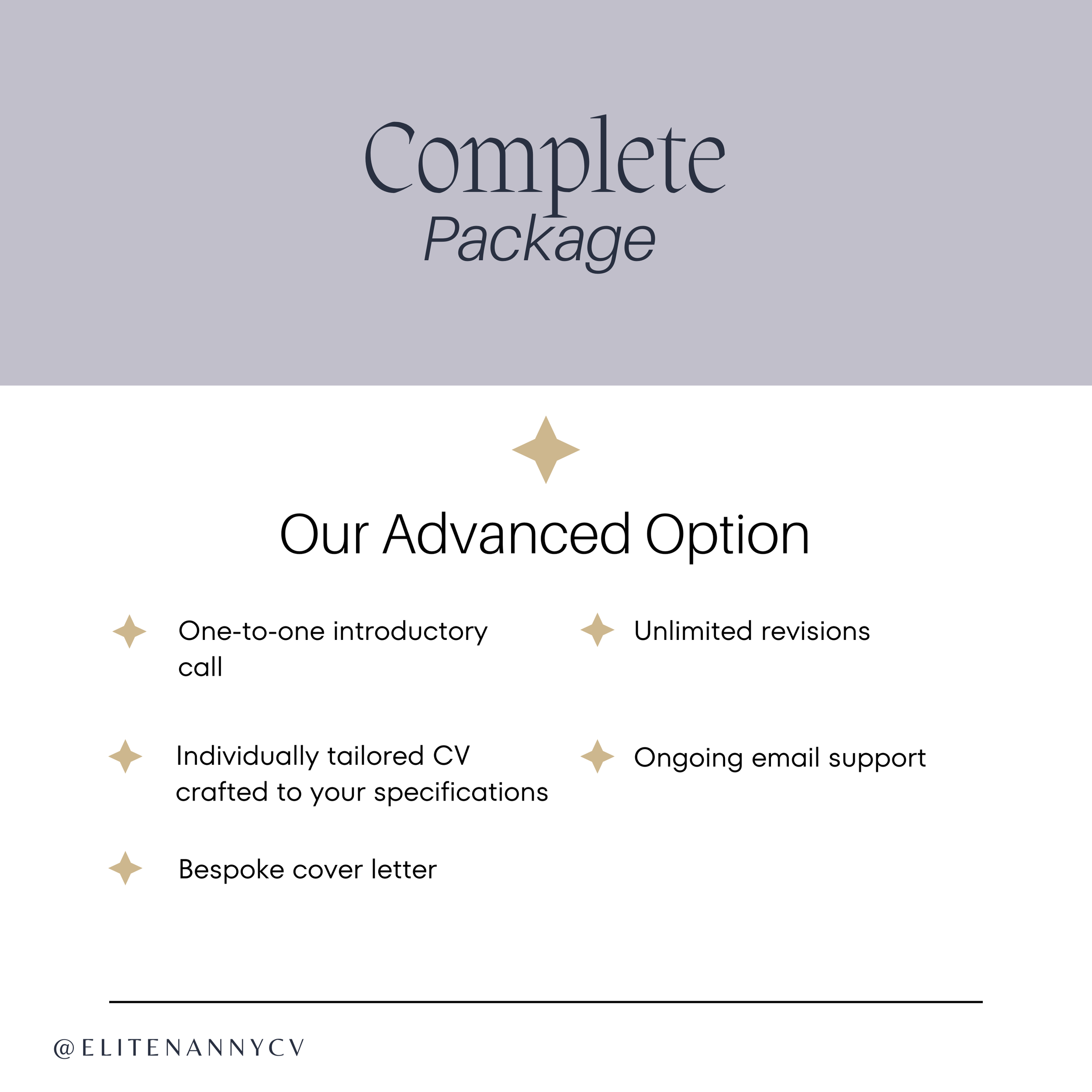 Cover Letter & Professional  Nanny CV Writing