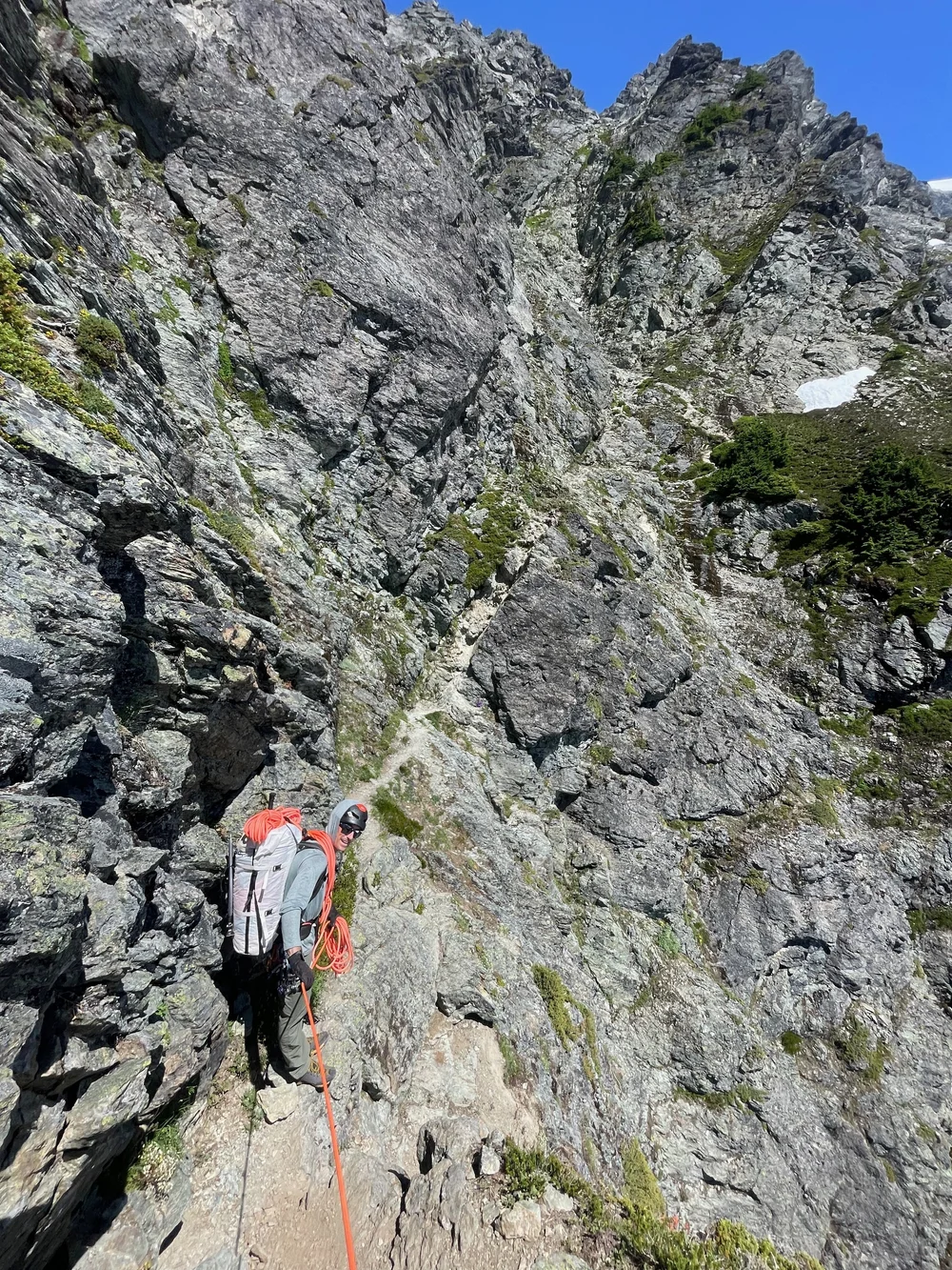   The classic Fisher Chimneys offer serious exposure.  